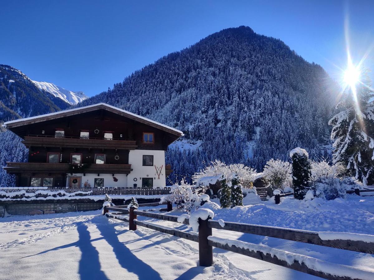 Haus Gartner 4-5 Pers Appartement Sulzau Luaran gambar